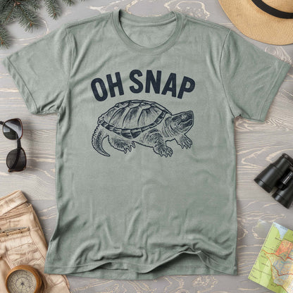 Snapping Turtle "Oh Snap" Textured Comfort Colors T-Shirt