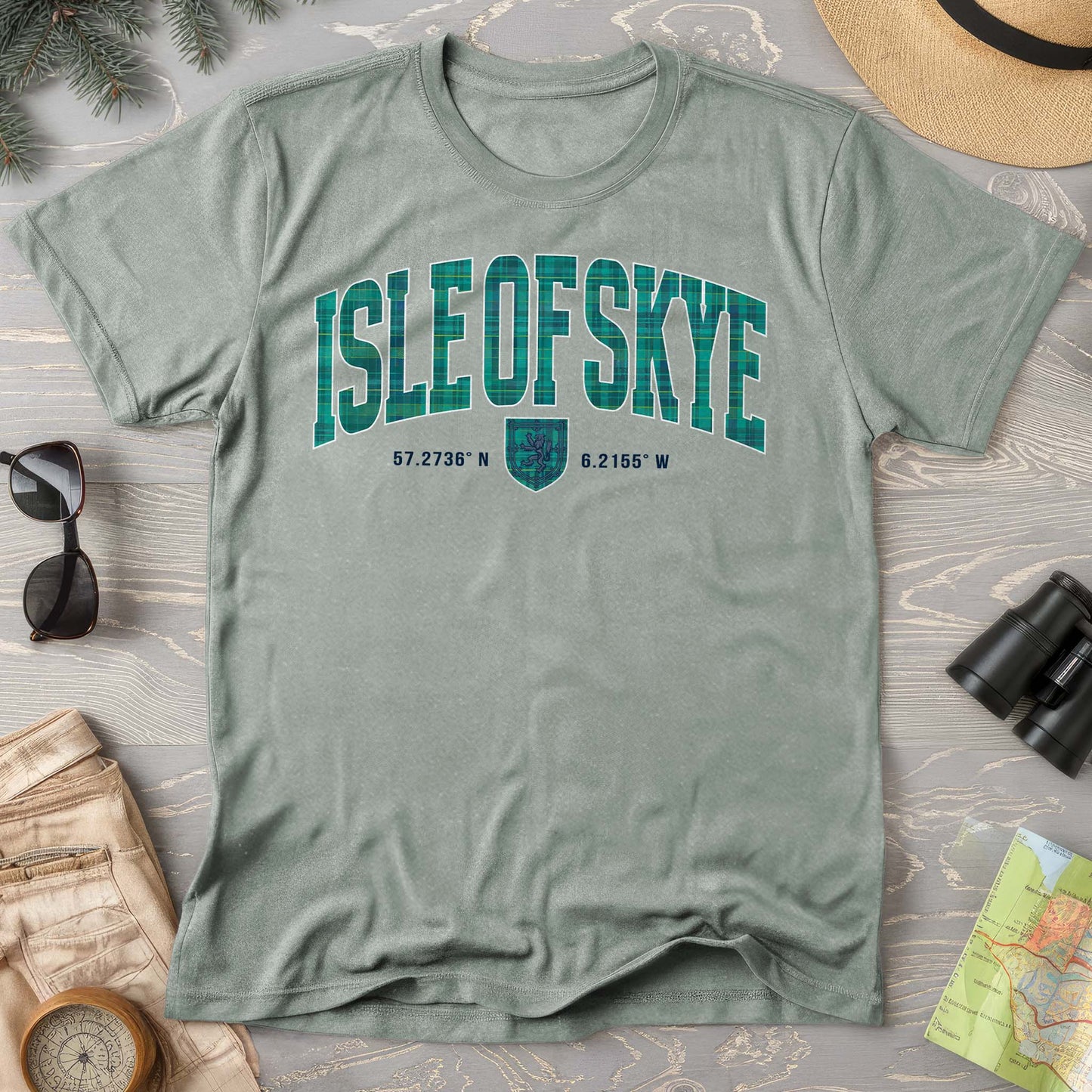 Isle of Skye Varsity Comfort Colors T-Shirt