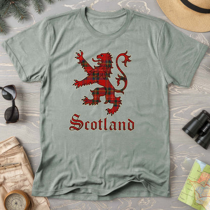 Scotland Tartan Lion Comfort Colors T-Shirt