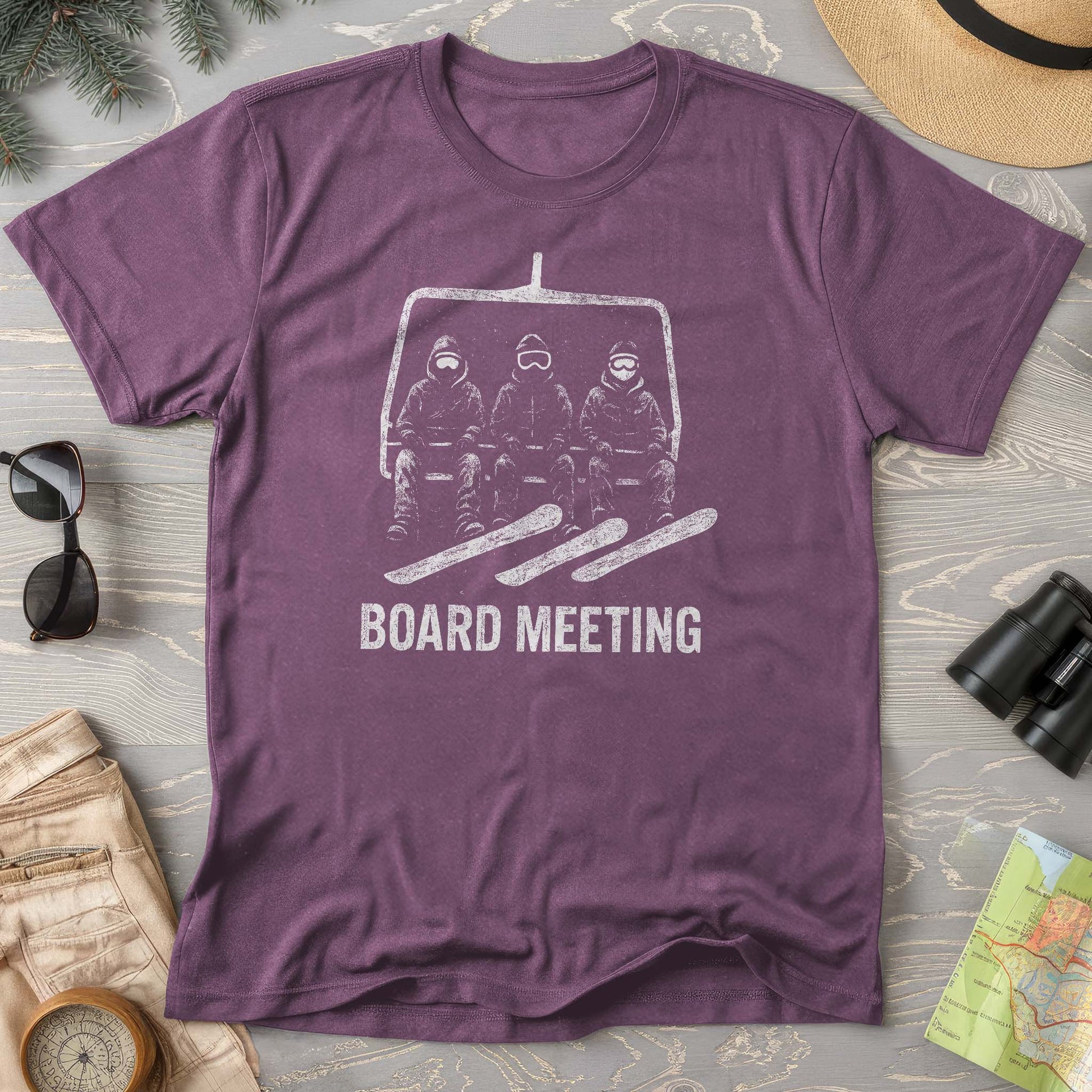 Snowboard "Board Meeting" Comfort Colors T-Shirt