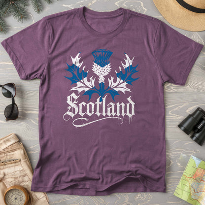 Scotland Gothic Thistle Comfort Colors T-Shirt