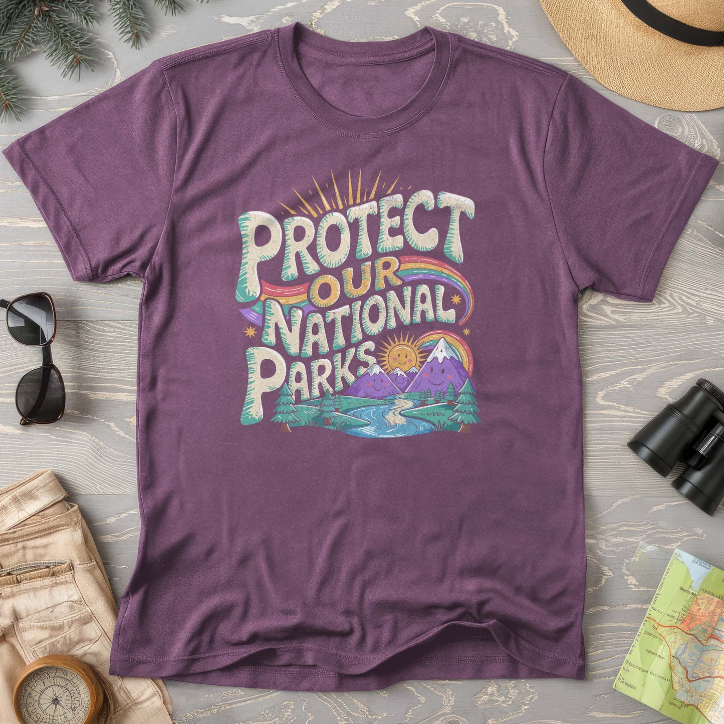 Protect Our Parks "Happy Hippie" Comfort Colors T-Shirt
