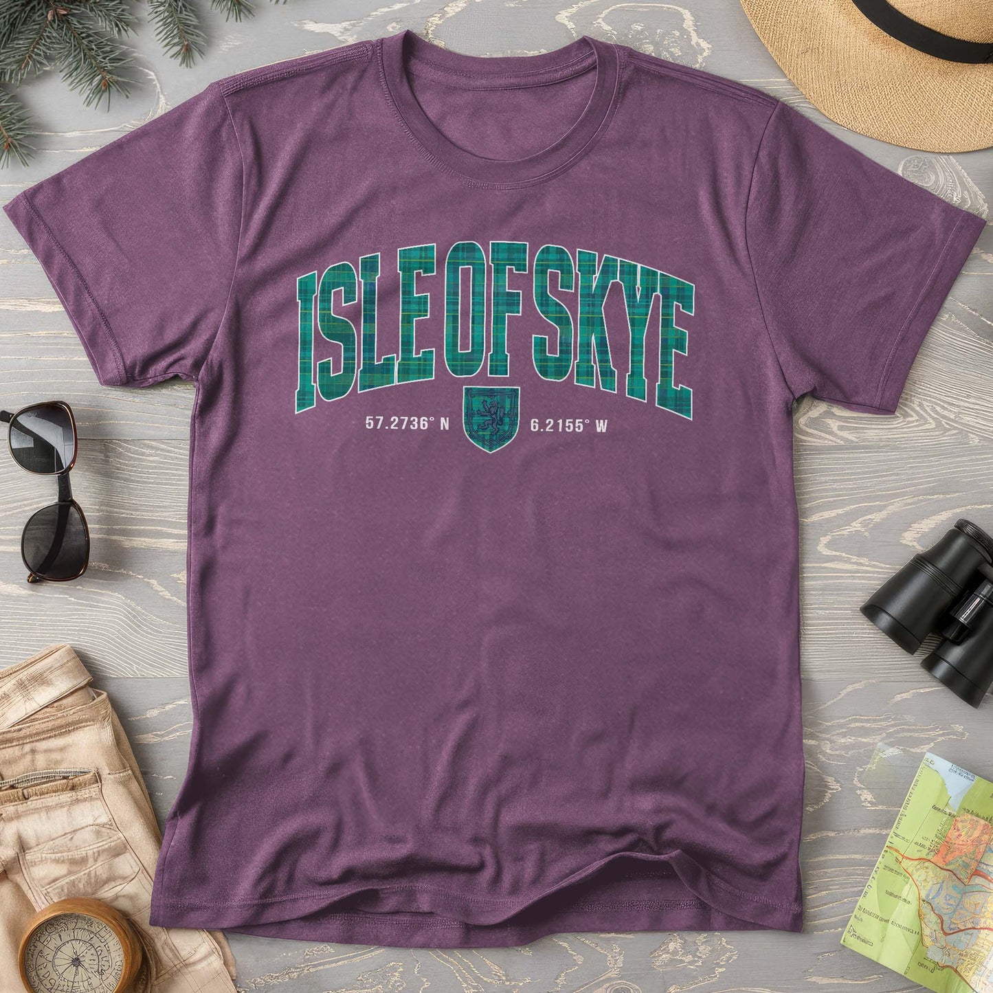Isle of Skye Varsity Comfort Colors T-Shirt