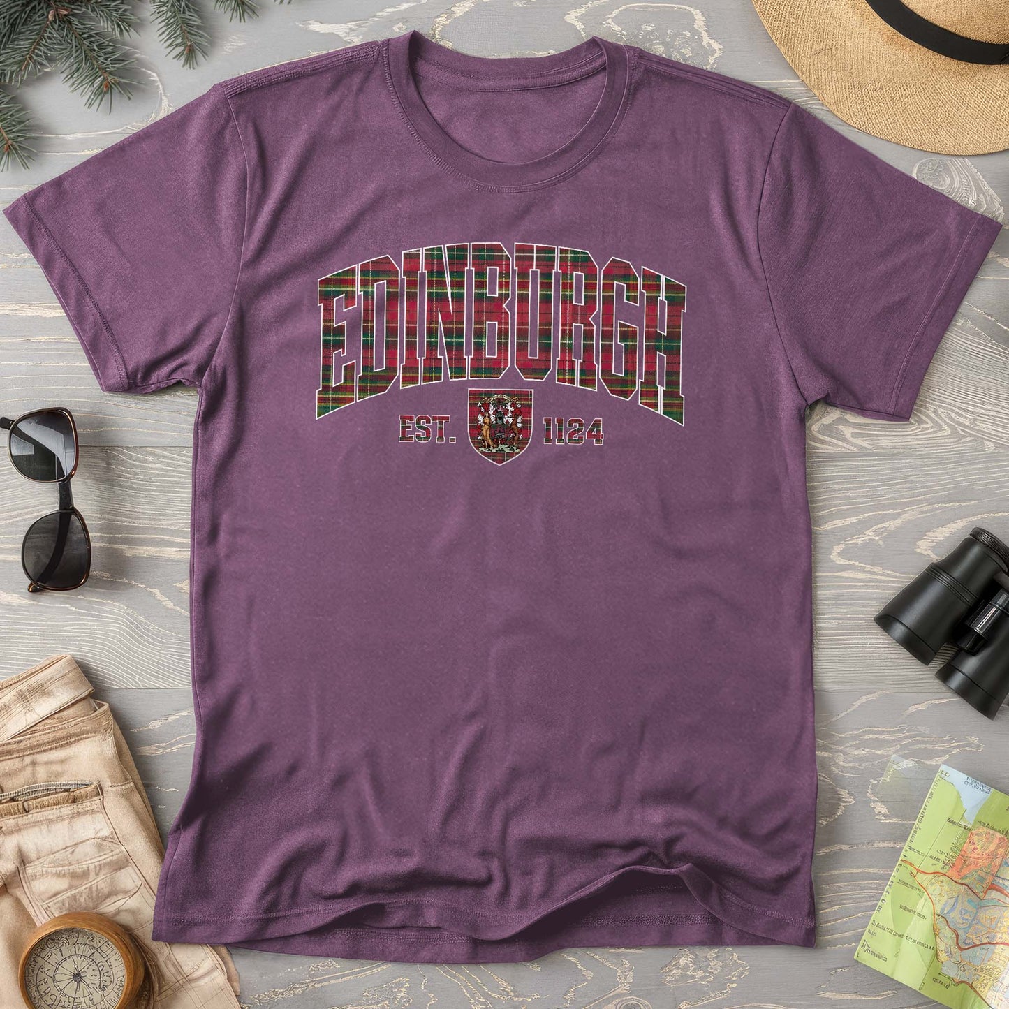 Edinburgh Varsity Comfort Colors T-Shirt