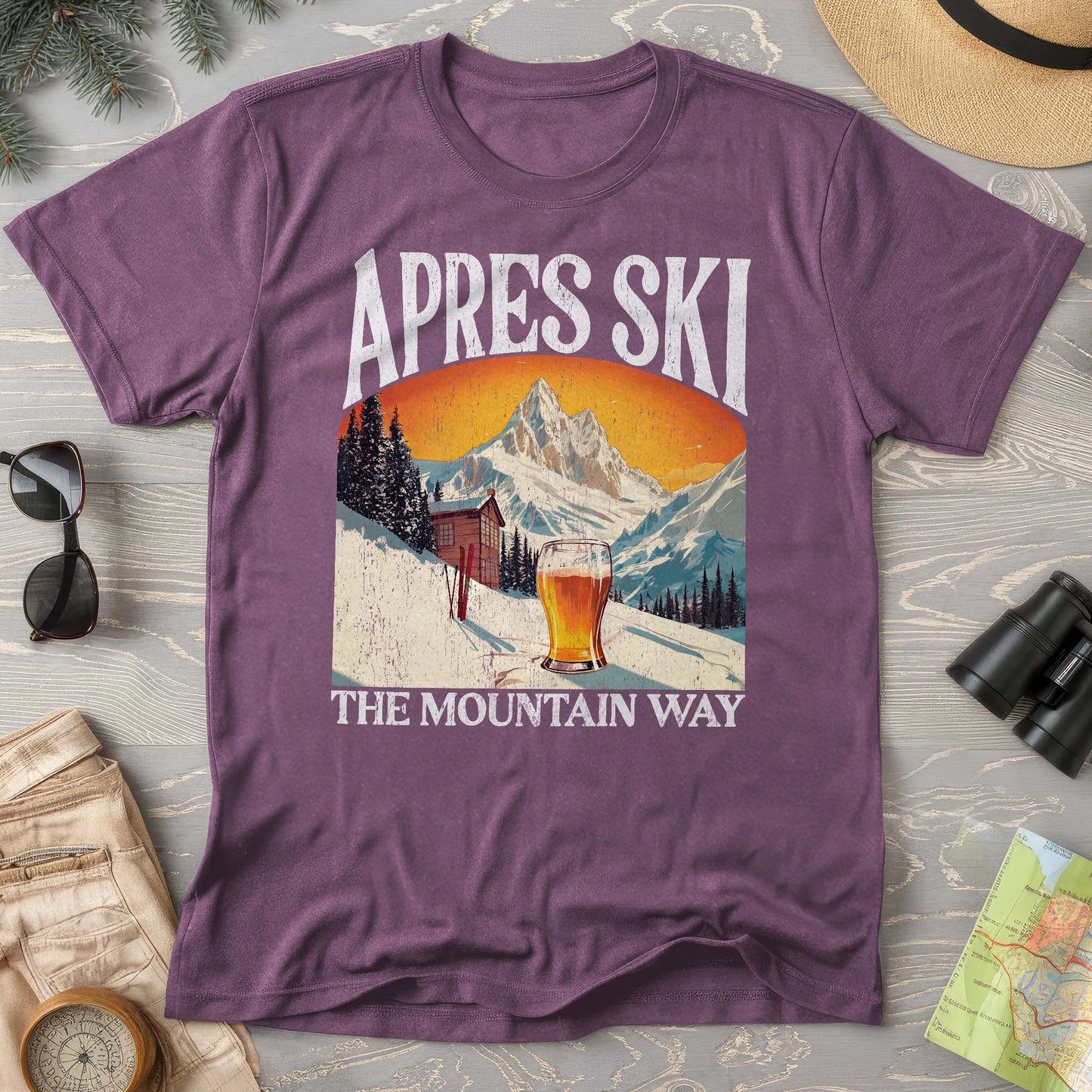 Apres Ski "Big and Bold" Comfort Colors T-Shirt