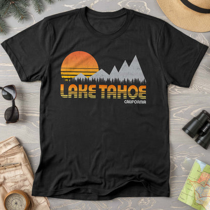 Lake Tahoe Retro 80's Comfort Colors T-Shirt
