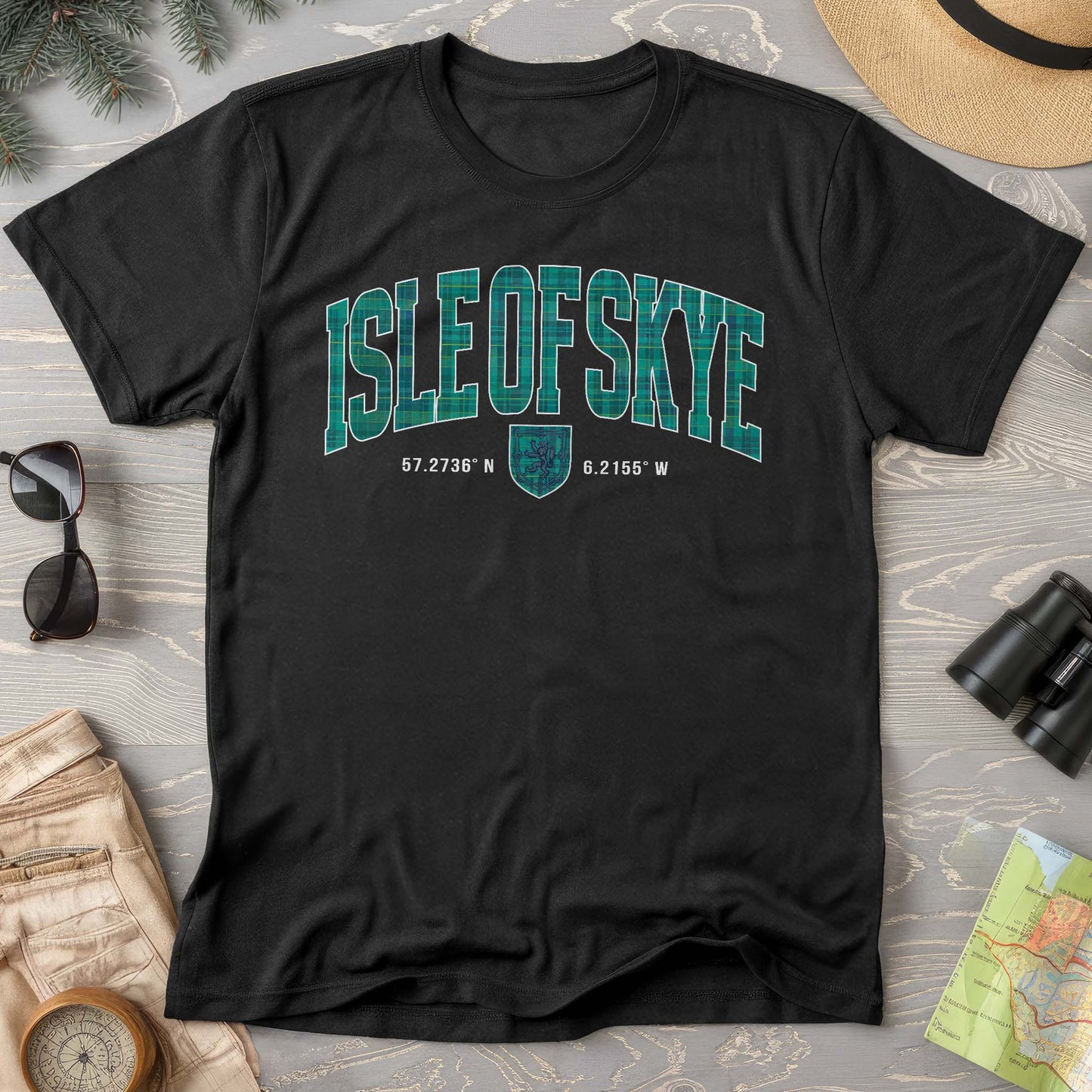 Isle of Skye Varsity Comfort Colors T-Shirt