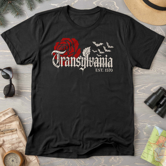 Transylvania Gothic Rose Comfort Colors T-Shirt
