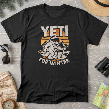 Yeti for Winter Comfort Colors T-Shirt
