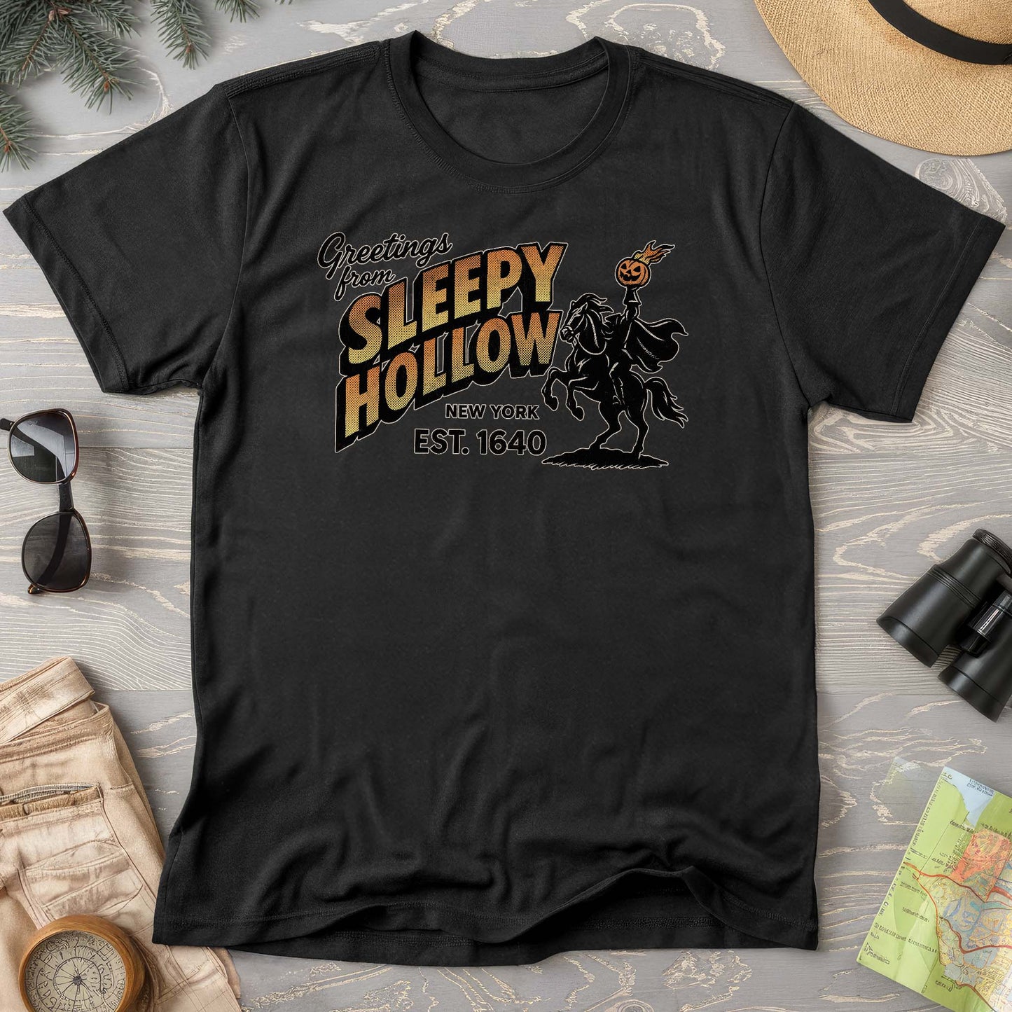 Greetings From Sleepy Hollow Comfort Colors T-Shirt