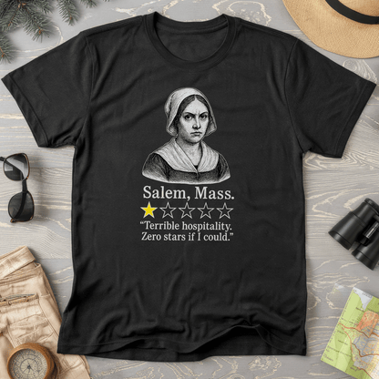 Salem Massachusetts "1 Star Review" Comfort Colors T-Shirt