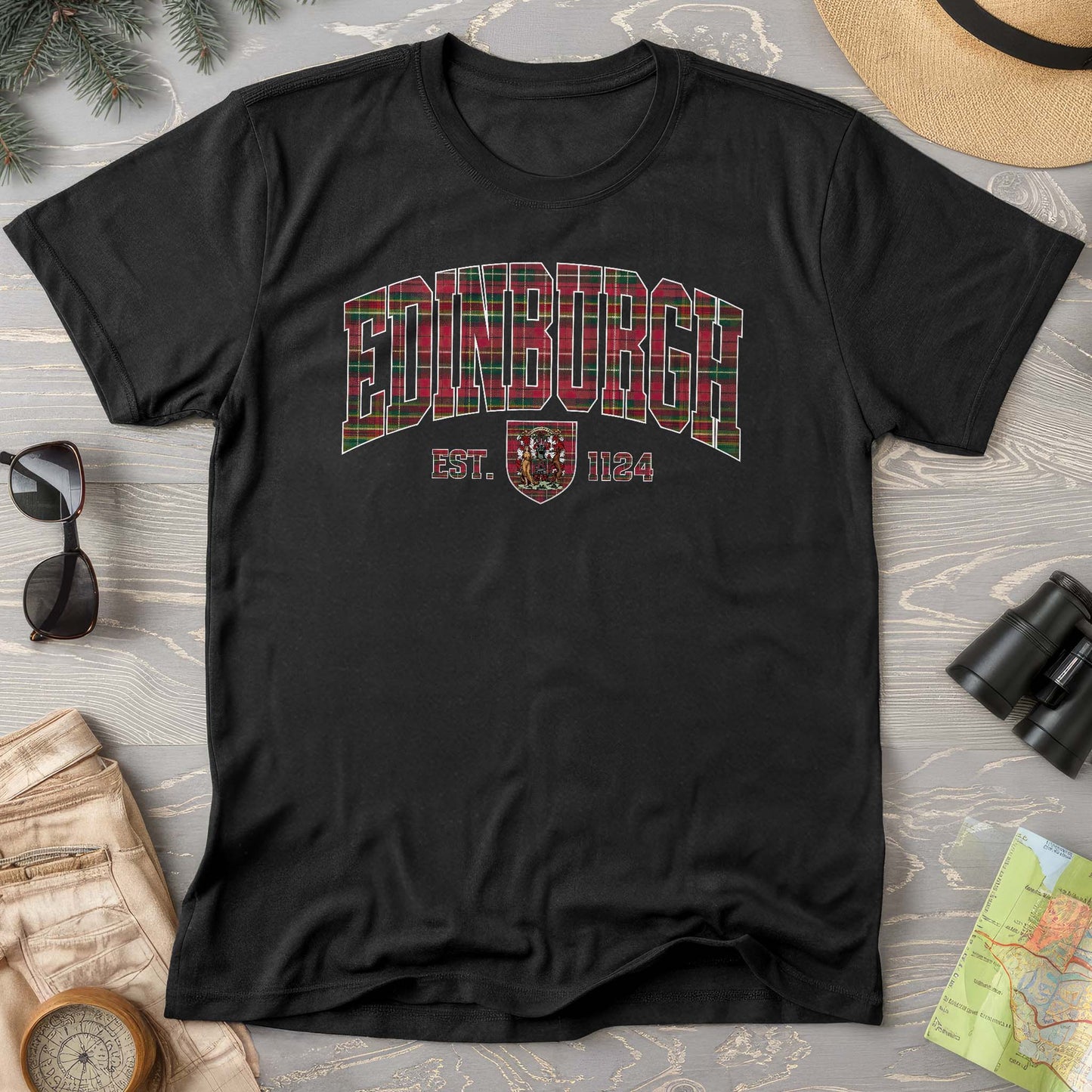 Edinburgh Varsity Comfort Colors T-Shirt