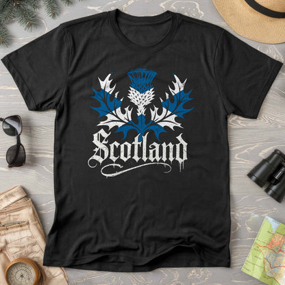 Scotland Gothic Thistle Comfort Colors T-Shirt
