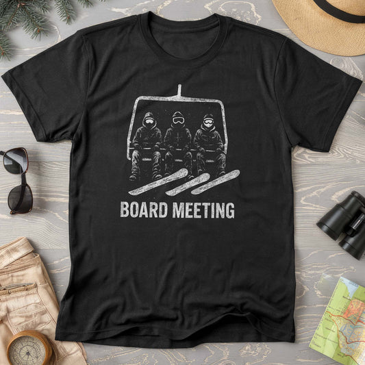 Snowboard "Board Meeting" Comfort Colors T-Shirt