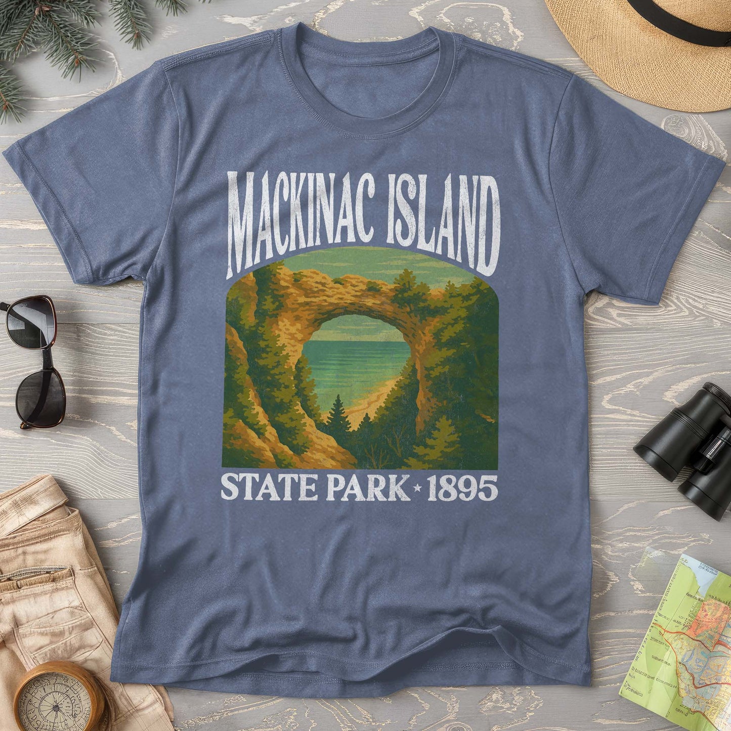 Mackinac Island State Park "Big and Bold" Comfort Colors T-Shirt