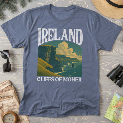 Ireland Cliffs of Moher "Big and Bold" Comfort Colors T-Shirt