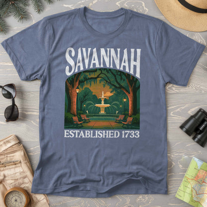 Savannah Georgia "Big and Bold" Comfort Colors T-Shirt