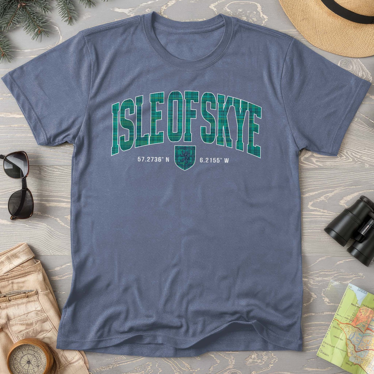 Isle of Skye Varsity Comfort Colors T-Shirt