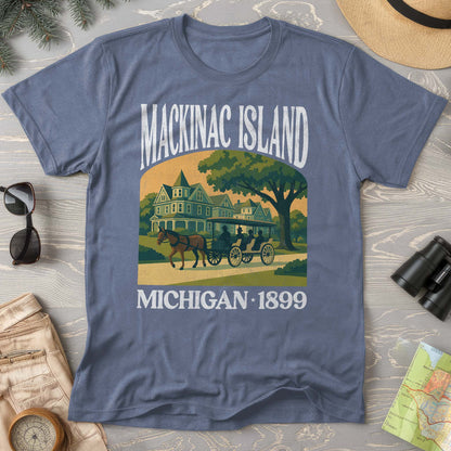Mackinac Island Michigan "Big and Bold" Comfort Colors T-Shirt