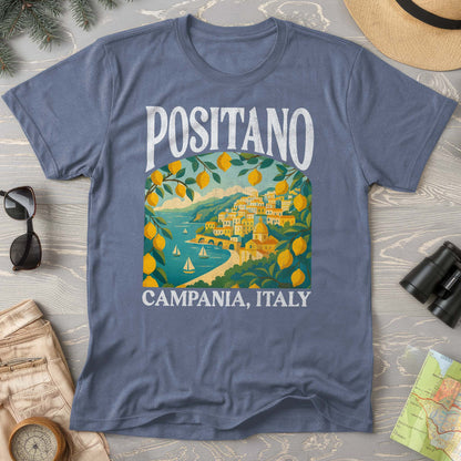 Positano Italy "Big and Bold" Comfort Colors T-Shirt