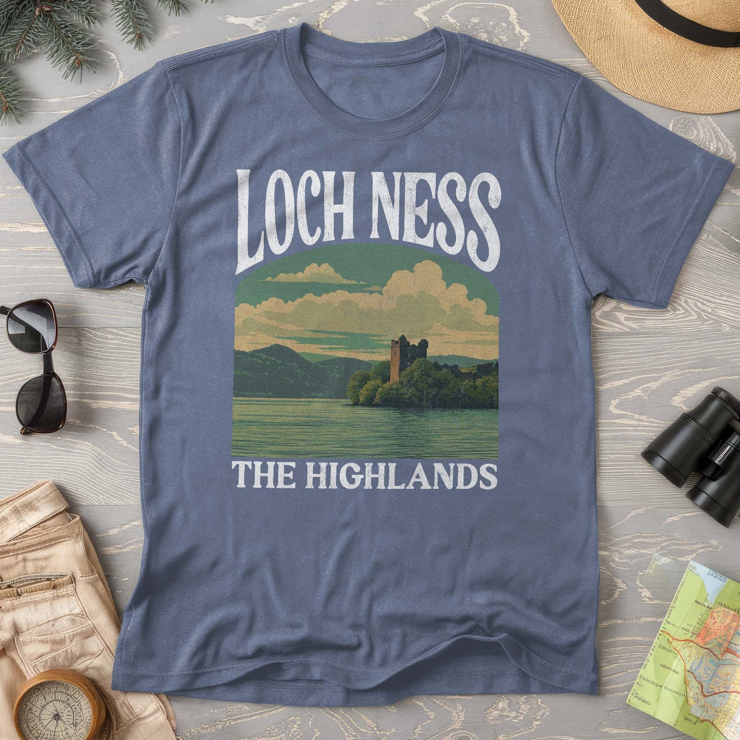 Loch Ness "Big and Bold" Comfort Colors T-Shirt