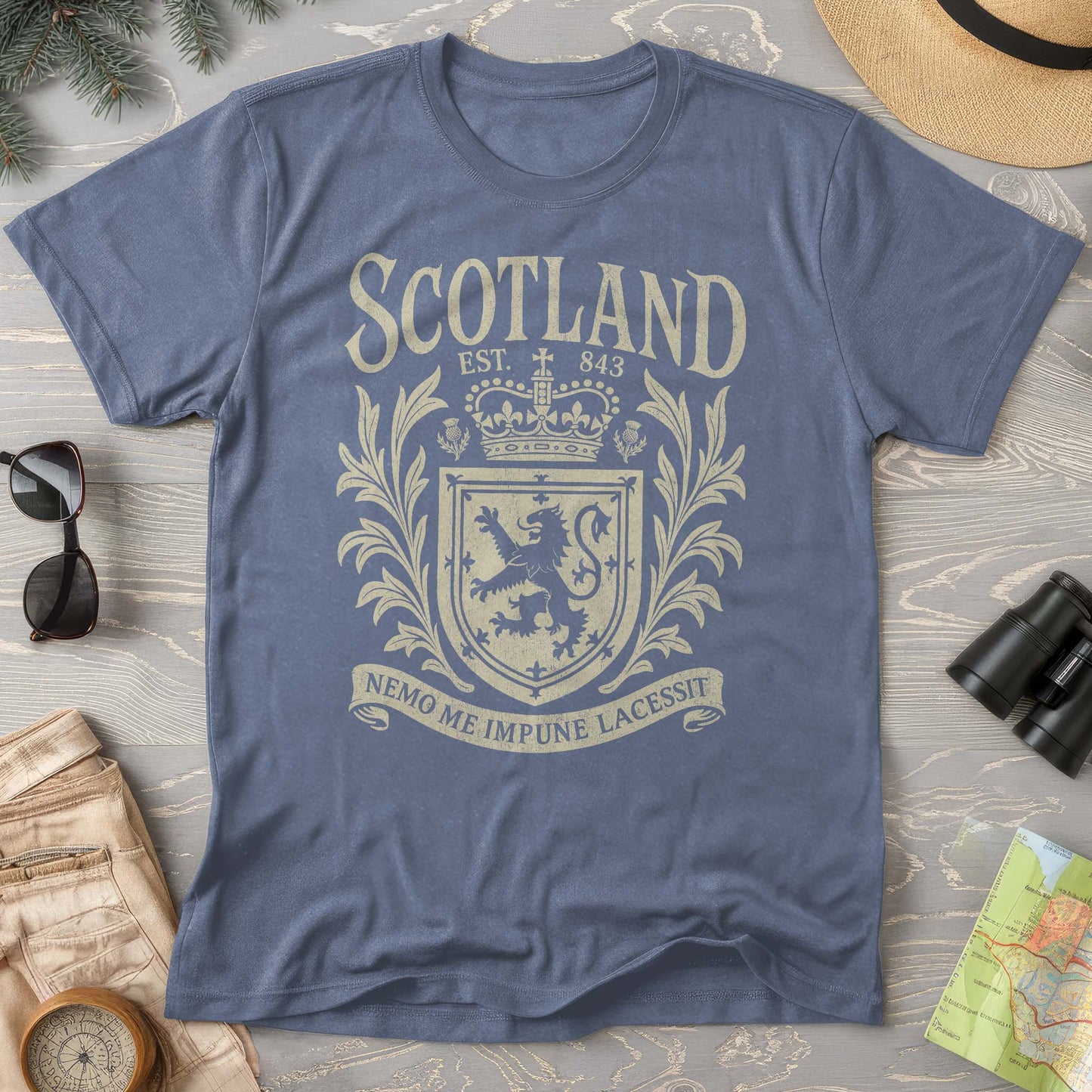 Scotland Vintage Heraldry Comfort Colors T-Shirt