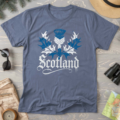 Scotland Gothic Thistle Comfort Colors T-Shirt