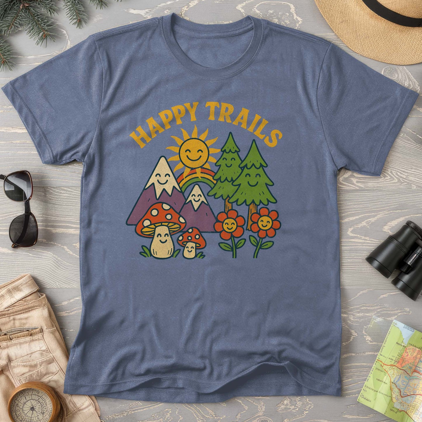 Happy Trails Comfort Colors T-Shirt