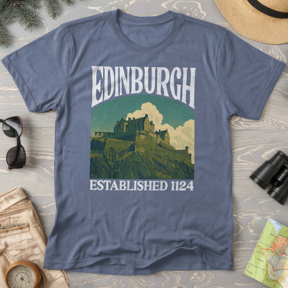 Edinburgh Scotland "Big and Bold" Comfort Colors T-Shirt
