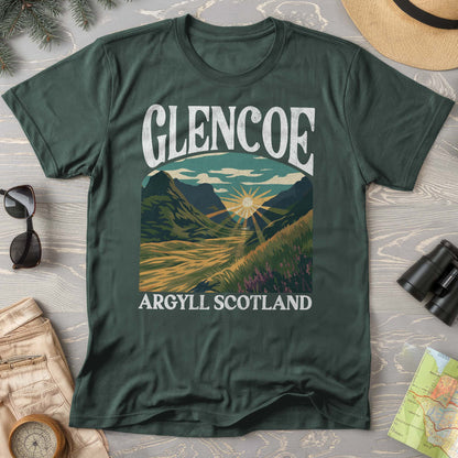 Glencoe Scotland "Big & Bold" Comfort Colors T-Shirt