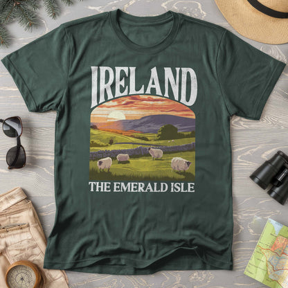 Ireland The Emerald Isle "Big and Bold" Comfort Colors T-Shirt