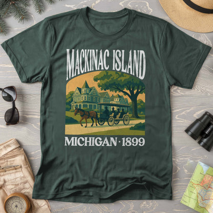 Mackinac Island Michigan "Big and Bold" Comfort Colors T-Shirt