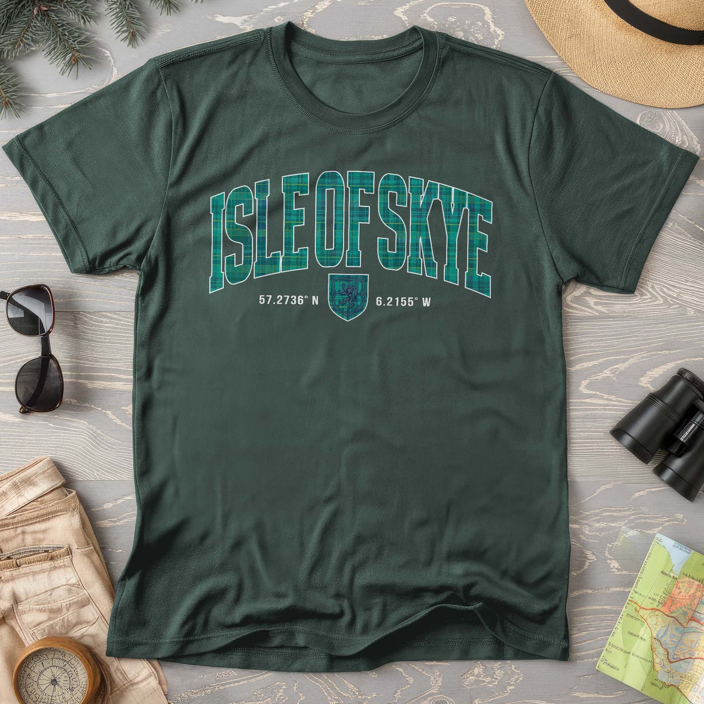Isle of Skye Varsity Comfort Colors T-Shirt
