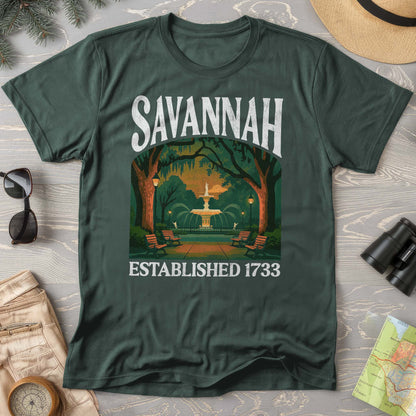 Savannah Georgia "Big and Bold" Comfort Colors T-Shirt