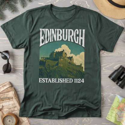 Edinburgh Scotland "Big and Bold" Comfort Colors T-Shirt