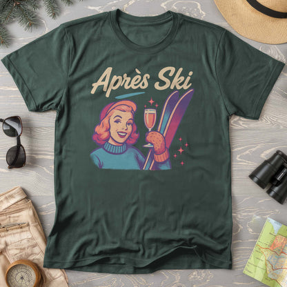 Apres Ski Retro 1950's Comfort Colors T-Shirt