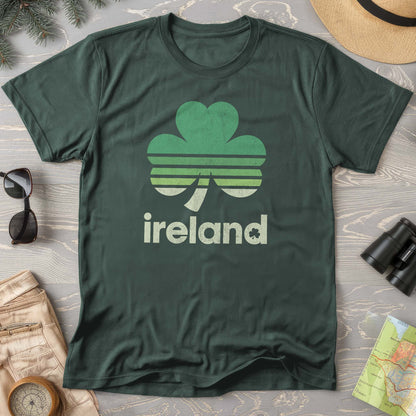 Ireland Retro Shamrock Comfort Colors T-Shirt
