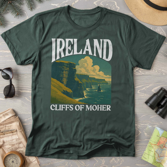 Ireland Cliffs of Moher "Big and Bold" Comfort Colors T-Shirt