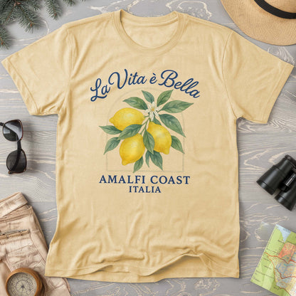 Bargain Bin Overstock! Amalfi Coast "La Vita Bella" T-Shirt