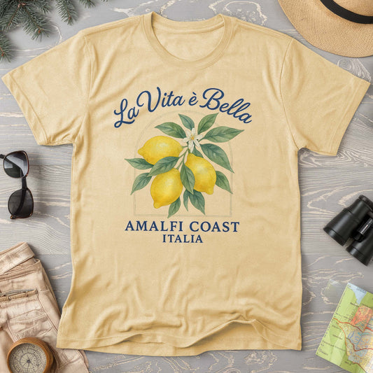 Bargain Bin Overstock! Amalfi Coast "La Vita Bella" T-Shirt