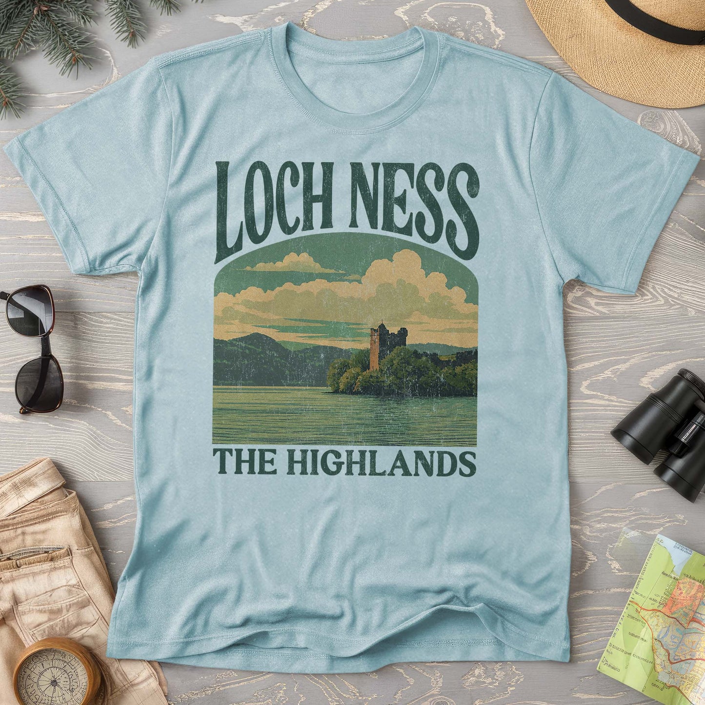 Loch Ness "Big and Bold" Comfort Colors T-Shirt