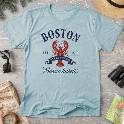 Boston City By the Bay Lobster Comfort Colors T-Shirt