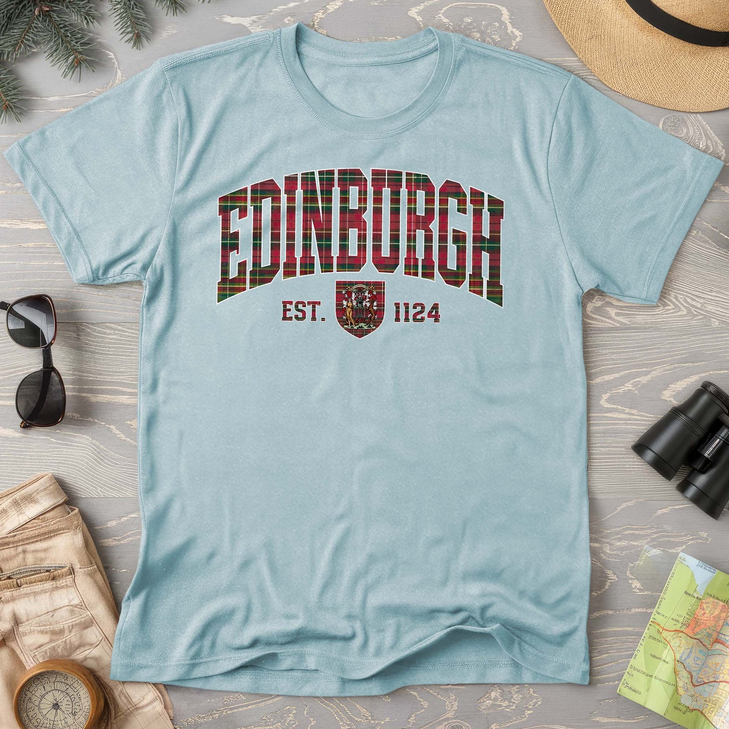 Edinburgh Varsity Comfort Colors T-Shirt