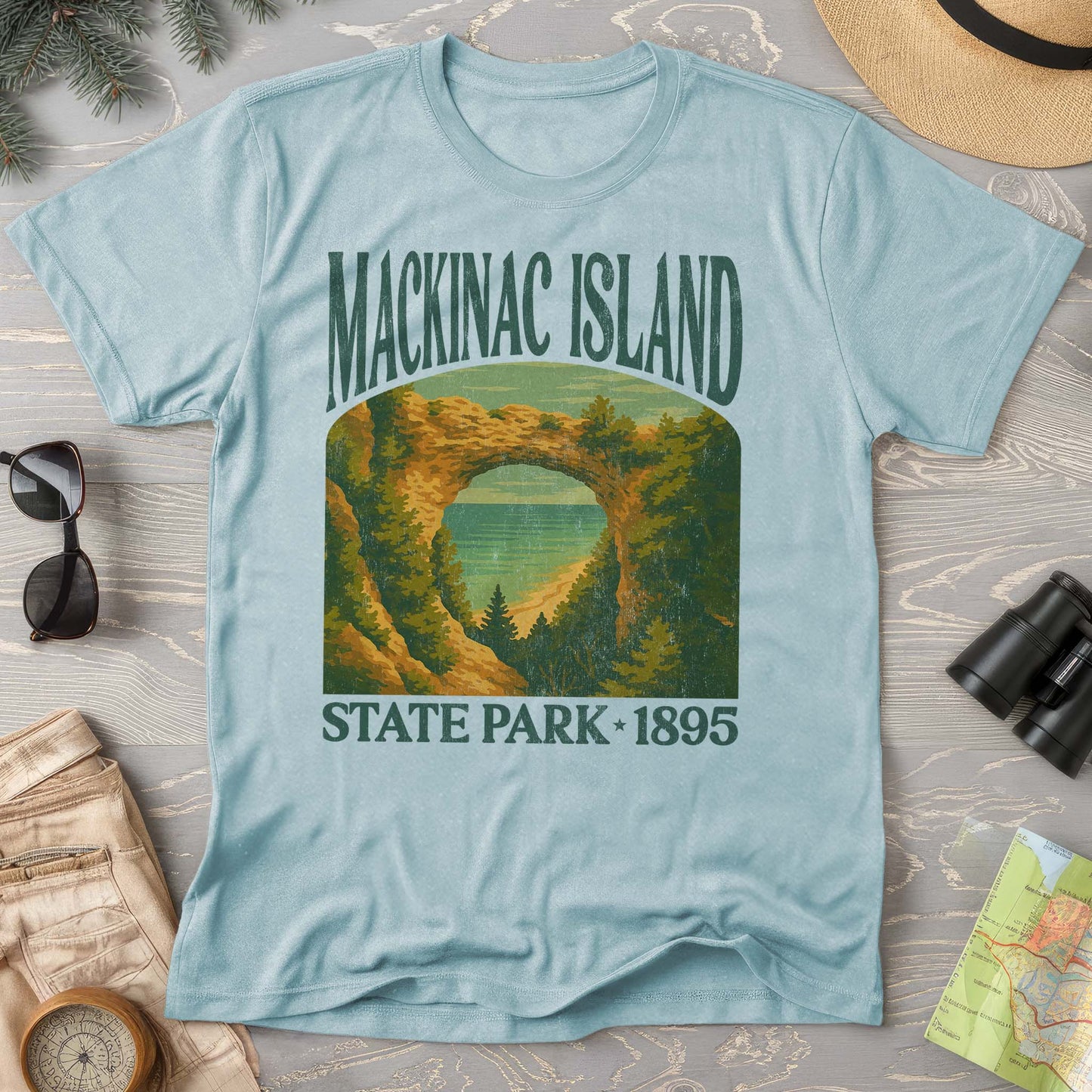 Mackinac Island State Park "Big and Bold" Comfort Colors T-Shirt