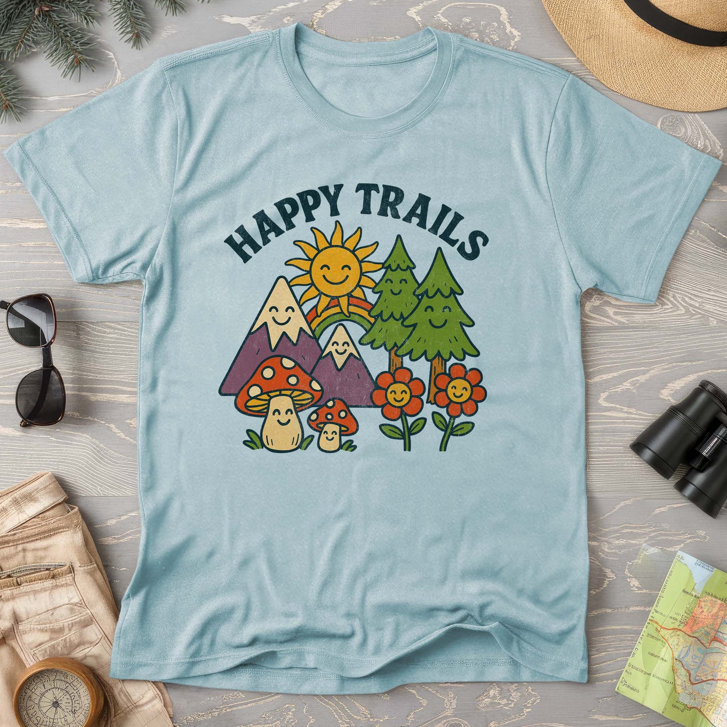 Happy Trails Comfort Colors T-Shirt