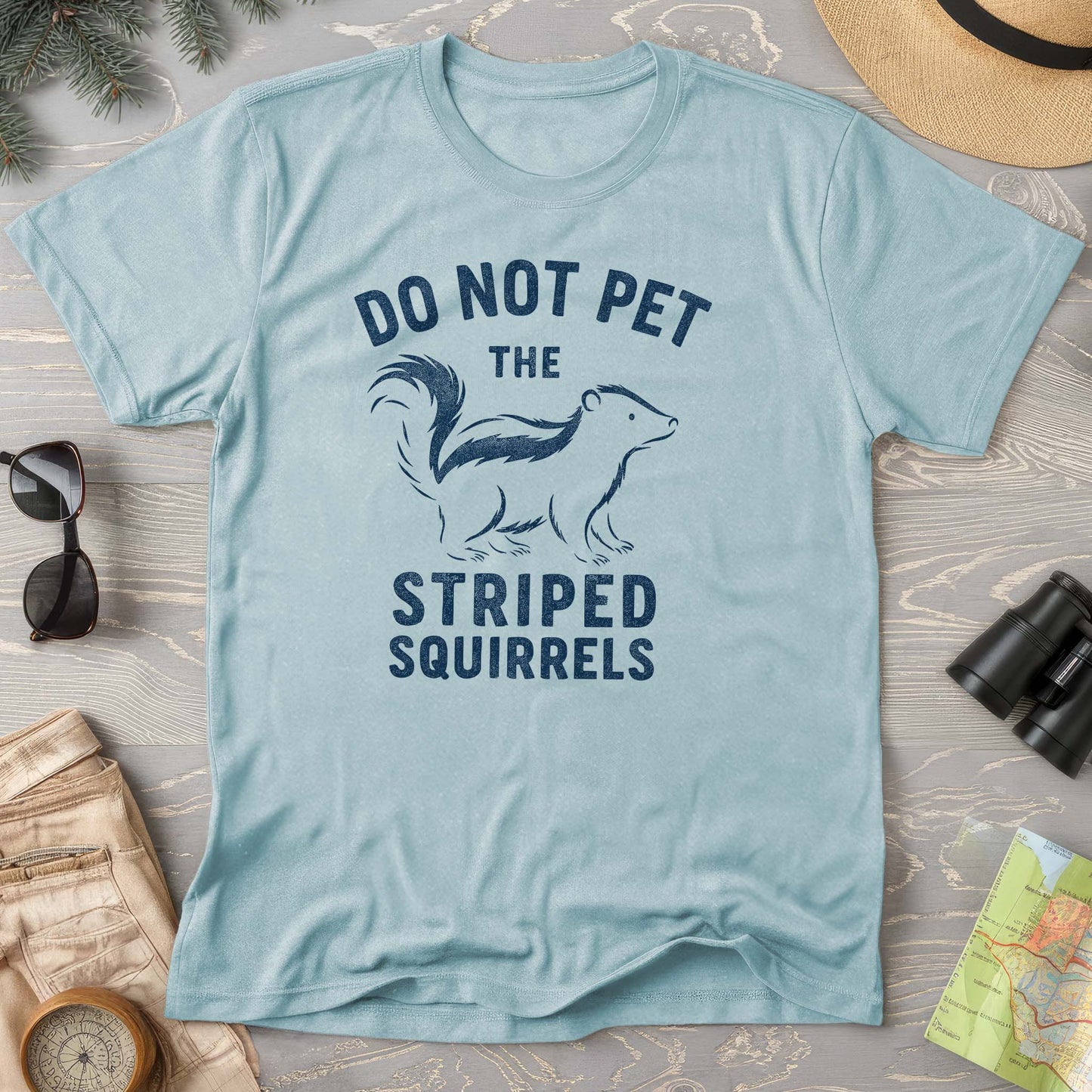 Do Not Pet the Striped Squirrels Comfort Colors T-Shirt
