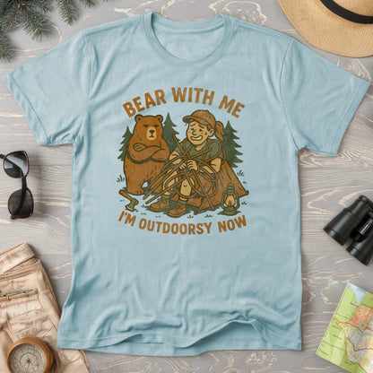 Women's "Bear With Me" Outdoorsy Comfort Colors T-Shirt