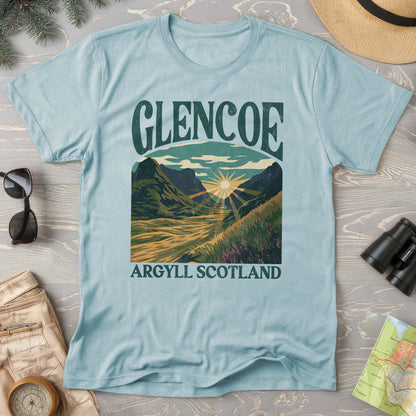 Glencoe Scotland "Big & Bold" Comfort Colors T-Shirt