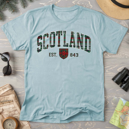 Scotland Plaid Varsity Shirt