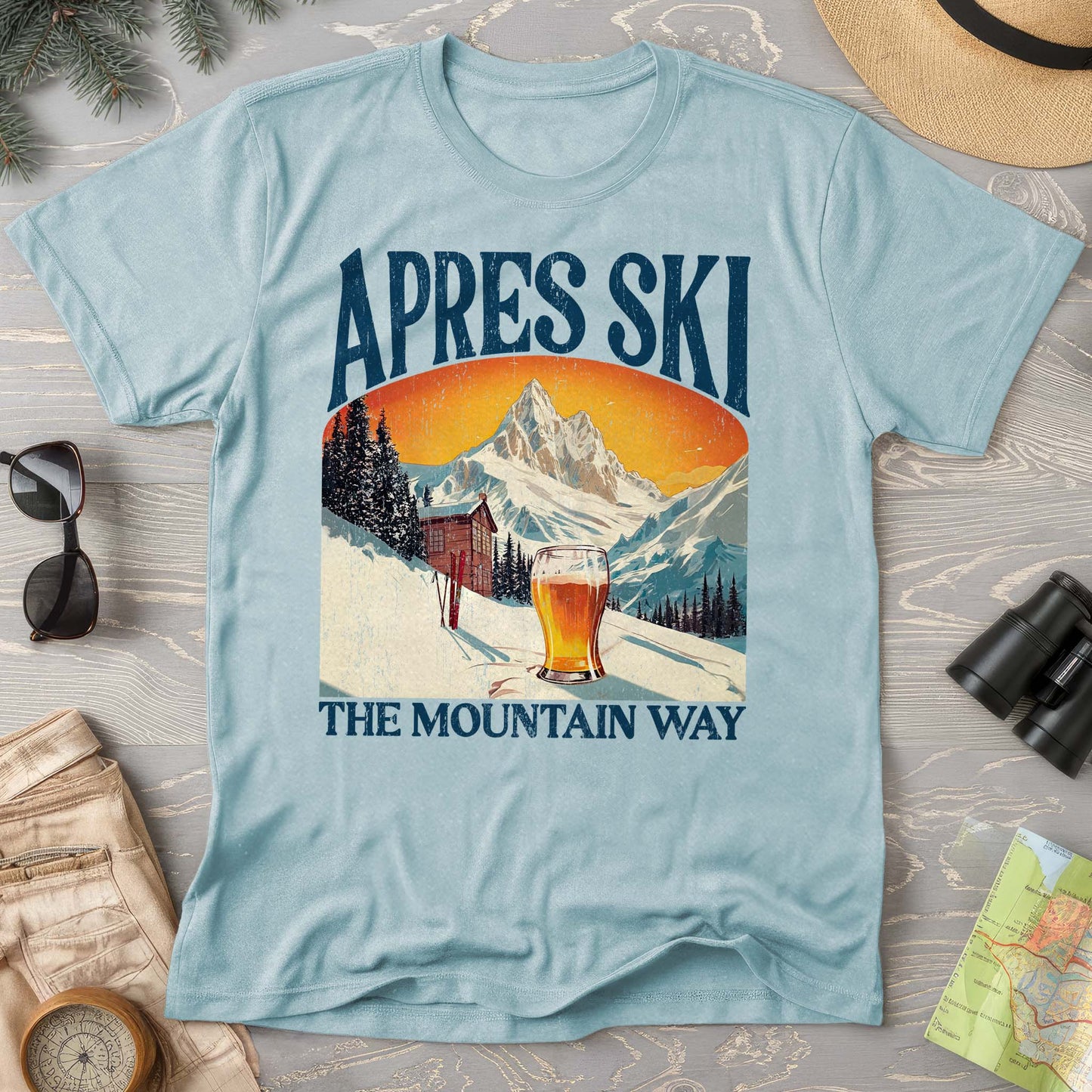 Apres Ski "Big and Bold" Comfort Colors T-Shirt